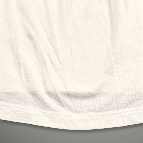 VTG 2008 Y2K Old Navy Basic Cami Tank Top Pleated Cream‎ Layer Beach Capsule S - Picture 8 of 10